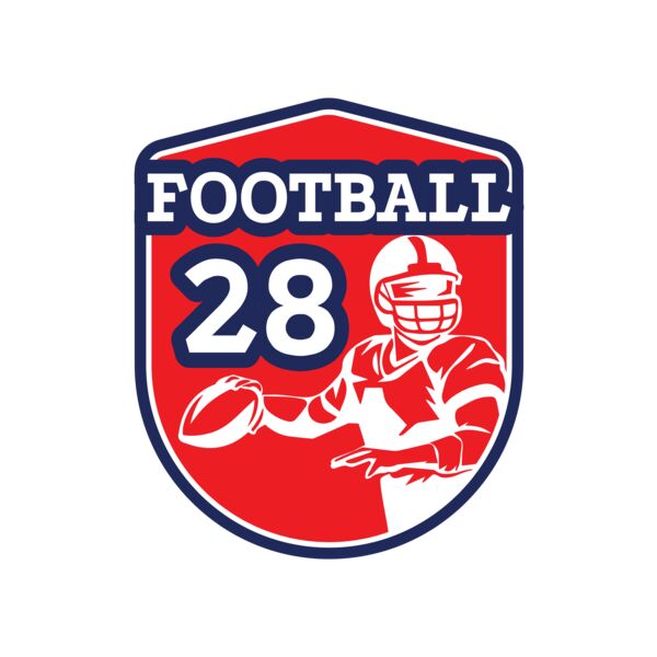 American Football Number 03 Miniatura