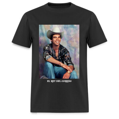 CHALINO SANCHEZ BLACK TEE L Miniatura