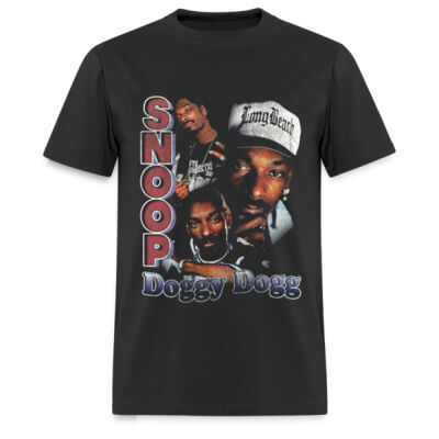 SNOOP DOGG BLACK TEE XL Miniatura
