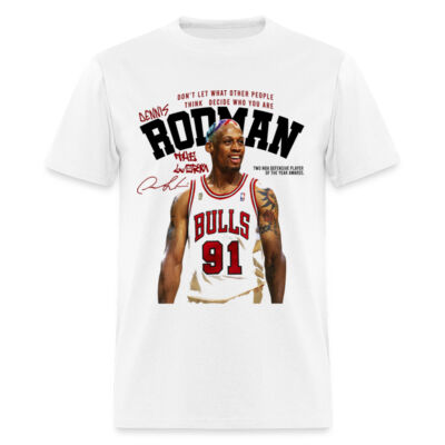 DENNIS RODMAN WHITE TEE XL Miniatura
