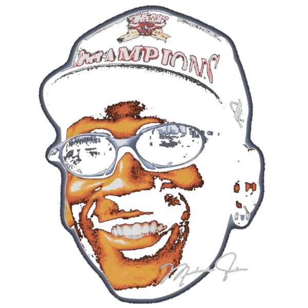 Michael Jordan Face 2  Miniatura