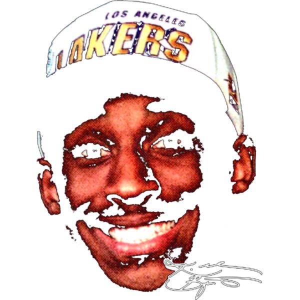 Kobe Bryant Face Miniatura