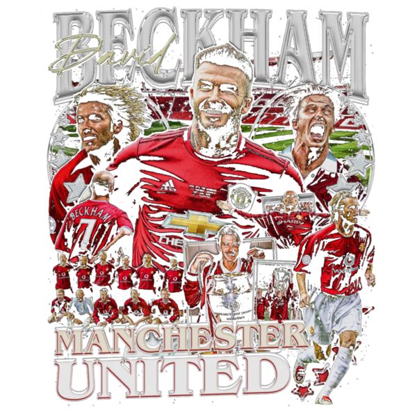 DAVID BECKHAM BLACK TEE Miniatura