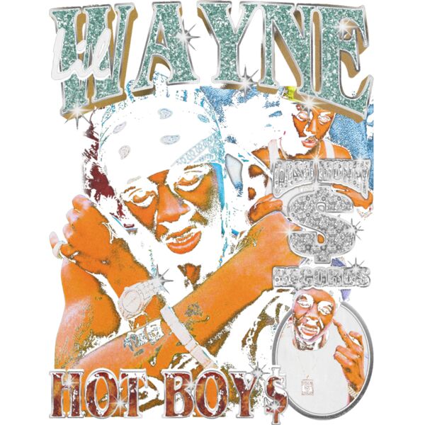 LIL WAYNE V2 BLACK TEE Miniatura