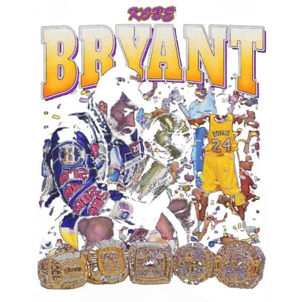 KOBE BRYANT V2 BLACK TEE Miniatura
