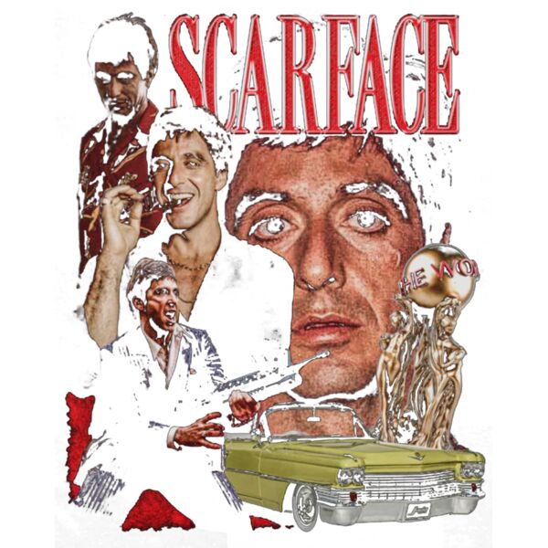 SCARFACE V3 BLACK TEE Miniatura