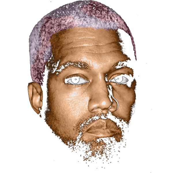 Kanye West Face Miniatura