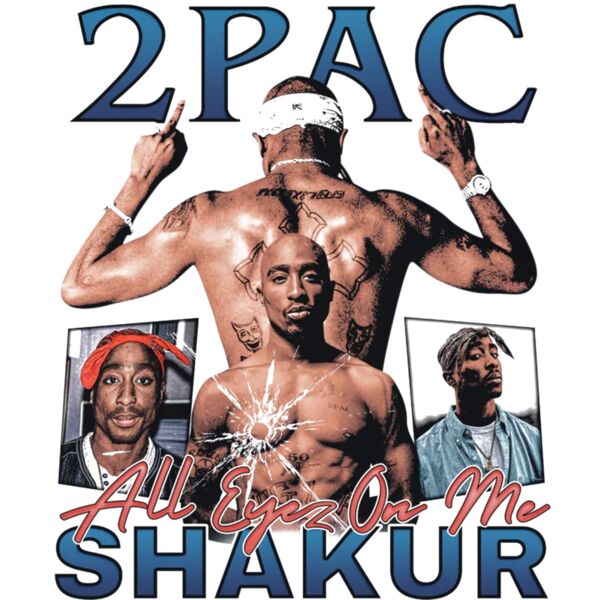 Tupac White Miniatura