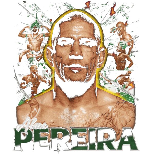 ALEX PEREIRA BLACK TEE Miniatura
