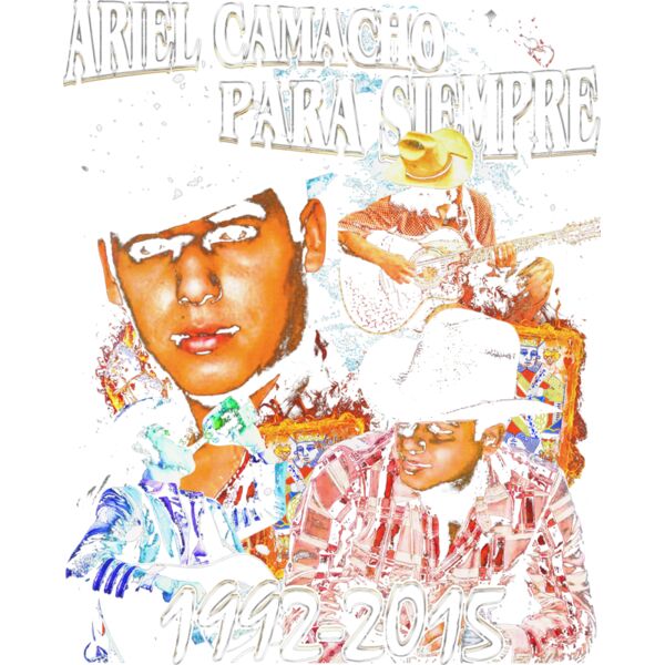 ARIEL CAMACHO BLACK TEE Miniatura