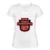 Playera Dama: Algodón Peinado Cuello V Miniatura