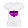 Playera Dama: Algodón Peinado Cuello V Miniatura