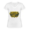 Playera Dama: Algodón Peinado Cuello V Miniatura