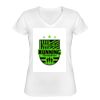 Playera Dama: Algodón Peinado Cuello V Miniatura