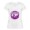 Playera Dama: Algodón Peinado Cuello V Miniatura