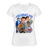 Playera Dama: Algodón Peinado Cuello V Miniatura