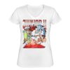 Playera Dama: Algodón Peinado Cuello V Miniatura