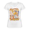 Playera Dama: Algodón Peinado Cuello V Miniatura