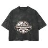 Playera Boxy Fit Mineral Wash 265 grs 🔥 NEW PRODUCT 🔥 Miniatura