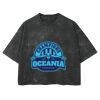 Playera Boxy Fit Mineral Wash 265 grs 🔥 NEW PRODUCT 🔥 Miniatura