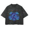 Playera Boxy Fit Mineral Wash 265 grs 🔥 NEW PRODUCT 🔥 Miniatura