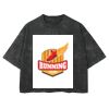 Playera Boxy Fit Mineral Wash 265 grs 🔥 NEW PRODUCT 🔥 Miniatura