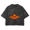 Playera Boxy Fit Mineral Wash 265 grs 🔥 NEW PRODUCT 🔥 Miniatura