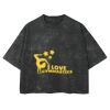 Playera Boxy Fit Mineral Wash 265 grs 🔥 NEW PRODUCT 🔥 Miniatura