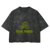 Playera Boxy Fit Mineral Wash 265 grs 🔥 NEW PRODUCT 🔥 Miniatura