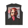Playera Oversize Square Fit SIN MANGAS 250 gr.  😎 NEW PRODUCT ☀️ Miniatura